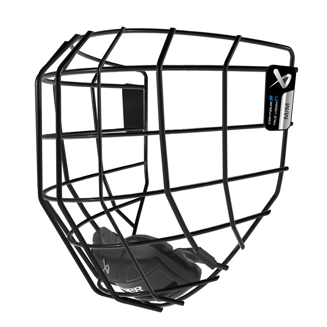 Bauer Senior Contour 3 Hockey Player Helmet Cage black