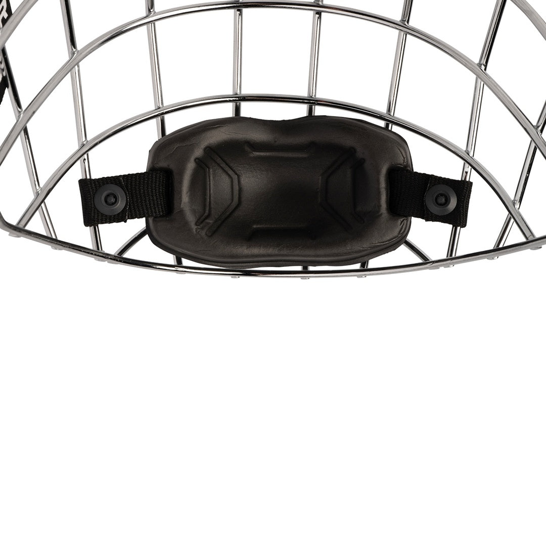 Bauer Senior Contour Chrome Hockey Player Helmet Cage chrome
