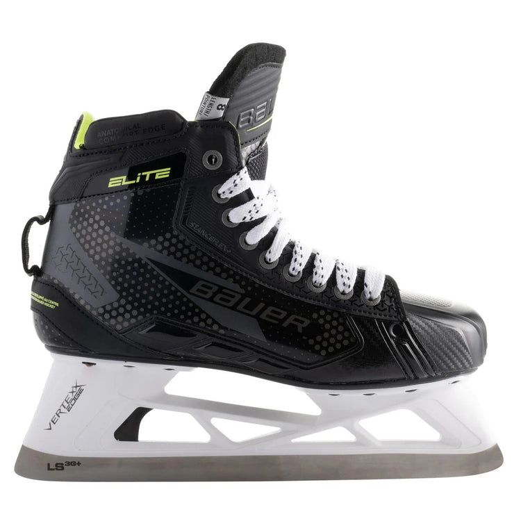 Bauer Senior Elite Hockey Goalie Skate black