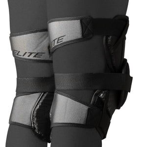 Bauer Senior Elite Hockey Goalie Knee Guard black