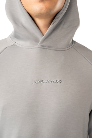 BAUER Senior FLC Pre-Game Hoodie stone grey