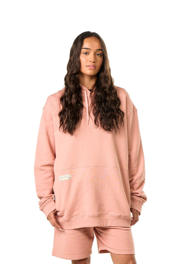 Bauer Senior French Terry Hoodie dusty rose pink