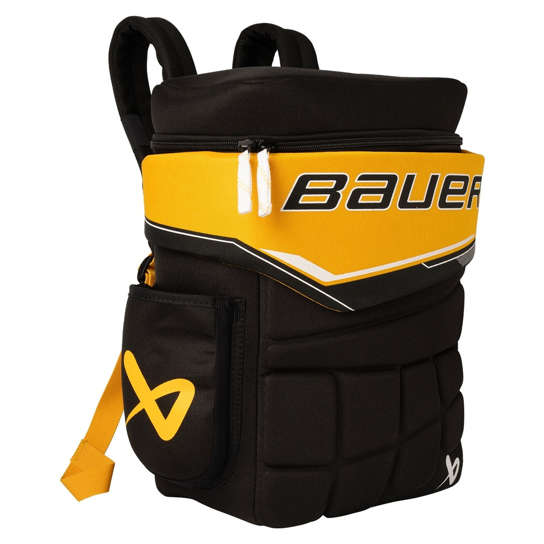 Bauer Senior Glove Backpack Boston- Black/Yellow