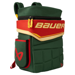 Bauer Senior Glove Backpack Minnesota- Green/Orange