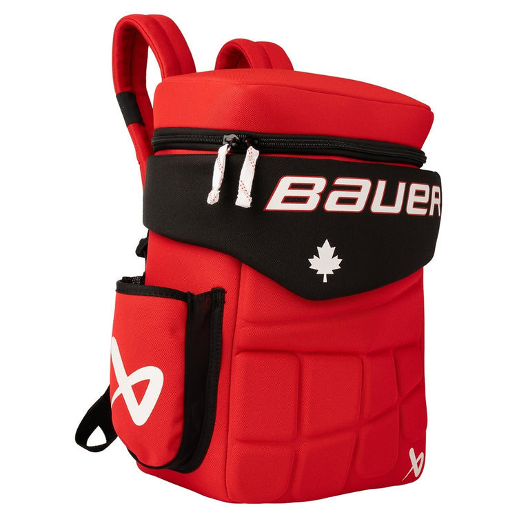 Bauer Senior Glove Backpack Canada- Red/Black