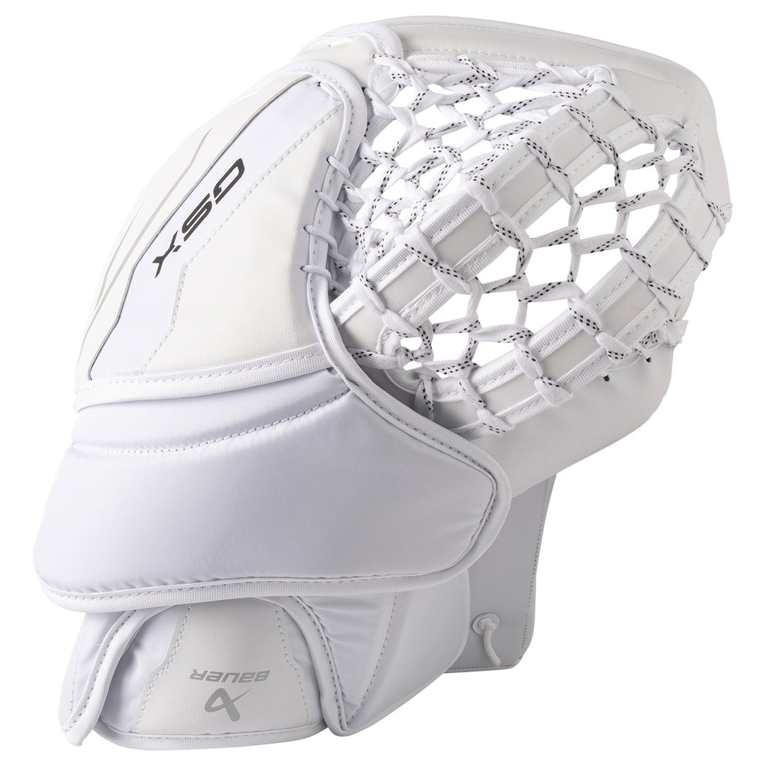 Bauer Senior GSX Hockey Goalie Trapper white