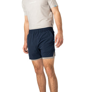 BAUER Senior Lined Training Shorts navy