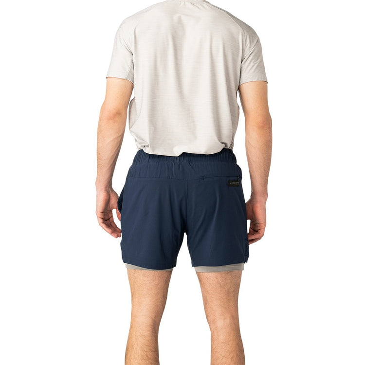 BAUER Senior Lined Training Shorts navy