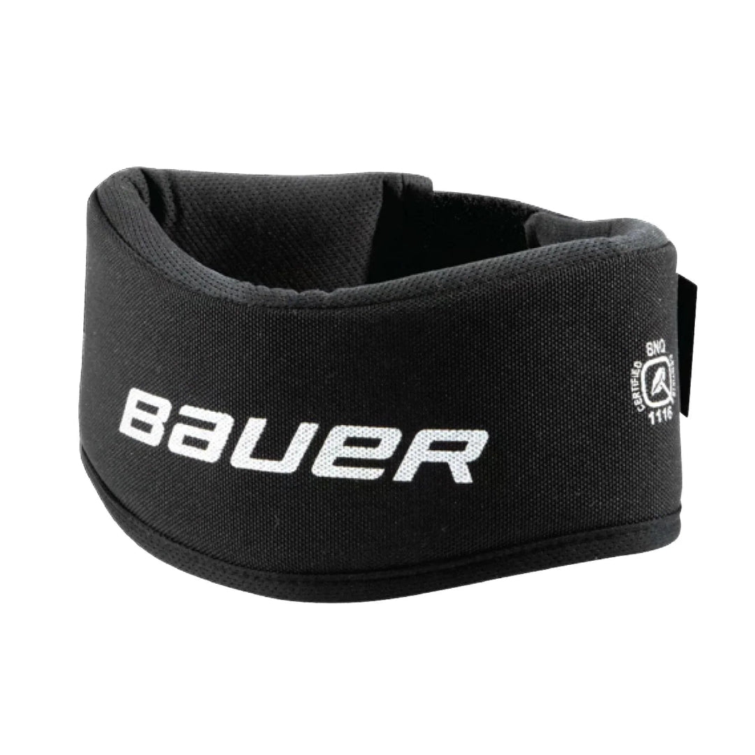 Bauer Senior NLP21 Premium Hockey Player Collar Neck Guard black