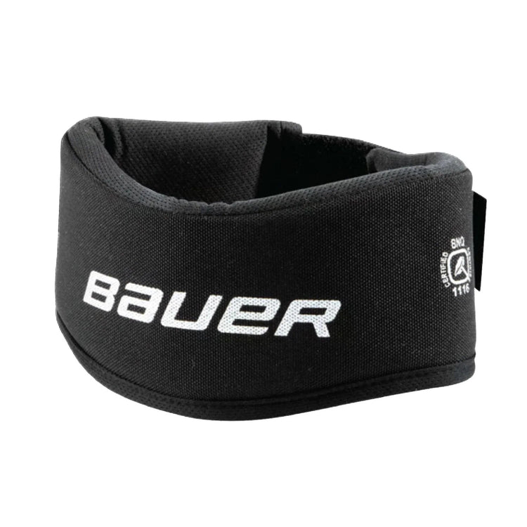 Bauer Senior NLP21 Premium Hockey Player Collar Neck Guard black
