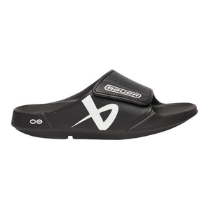 Bauer Senior OOFOS Sport Flex Slides Sandal 2025 black