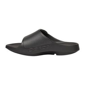 Bauer Senior OOFOS Sport Flex Slides Sandal 2025 black