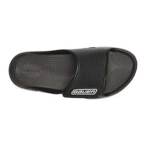 Bauer Senior OOFOS Sport Flex Slides Sandal 2025 black
