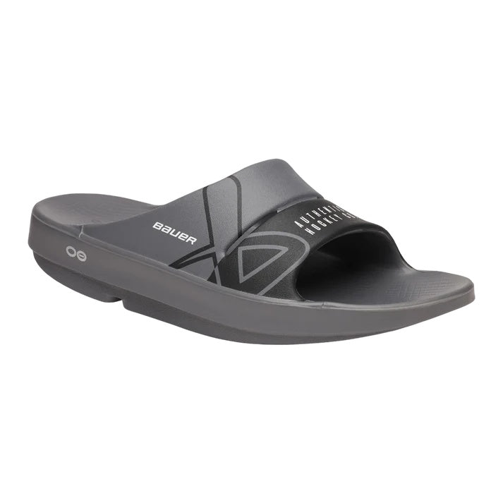 Bauer Senior OOFOS Sport Slides Sandal S25 grey