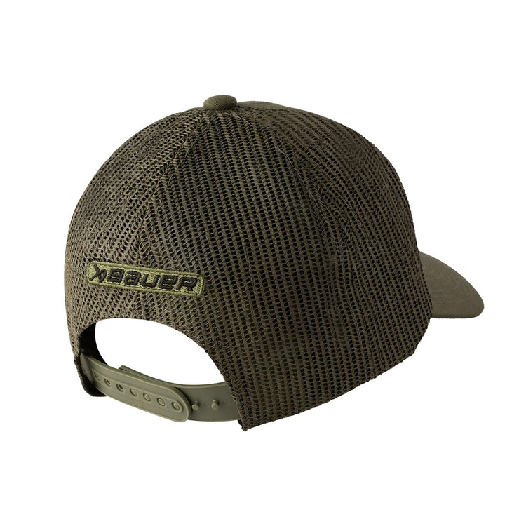 BAUER Senior Patch Trucker Hat olive