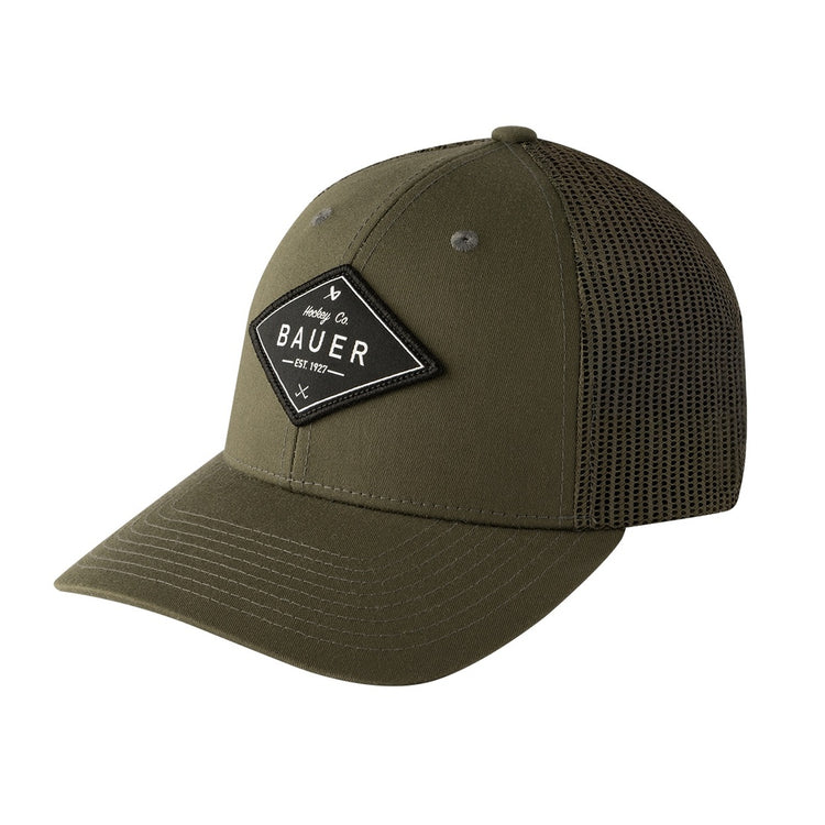 BAUER Senior Patch Trucker Hat olive