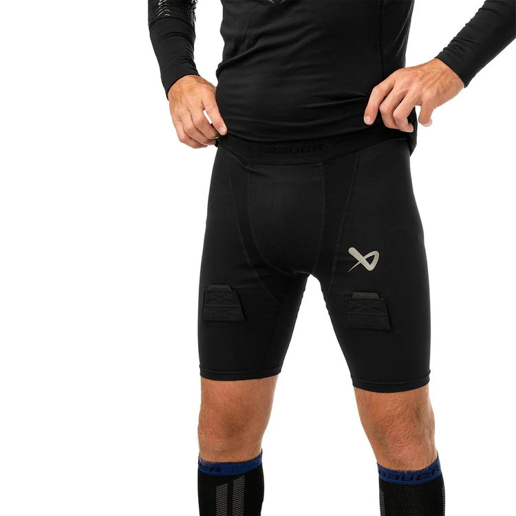 Bauer Senior Performance Baselayer Hockey Player Jock Short black