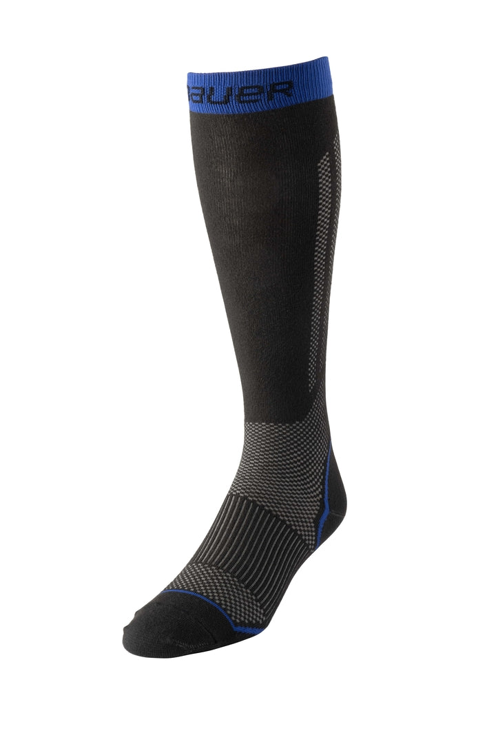 Bauer Senior Performance Tall Hockey Skate Sock (S25) Front