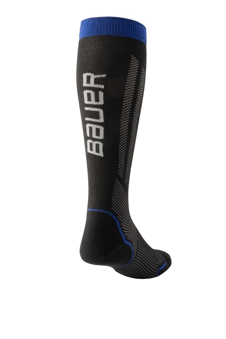 Bauer Senior Performance Tall Hockey Skate Sock (S25) Back