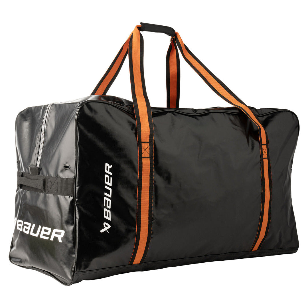 Bauer Senior Pro Hockey Goalie Carry Bag black orange