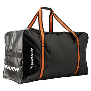 Bauer Senior Pro Hockey Goalie Carry Bag black orange