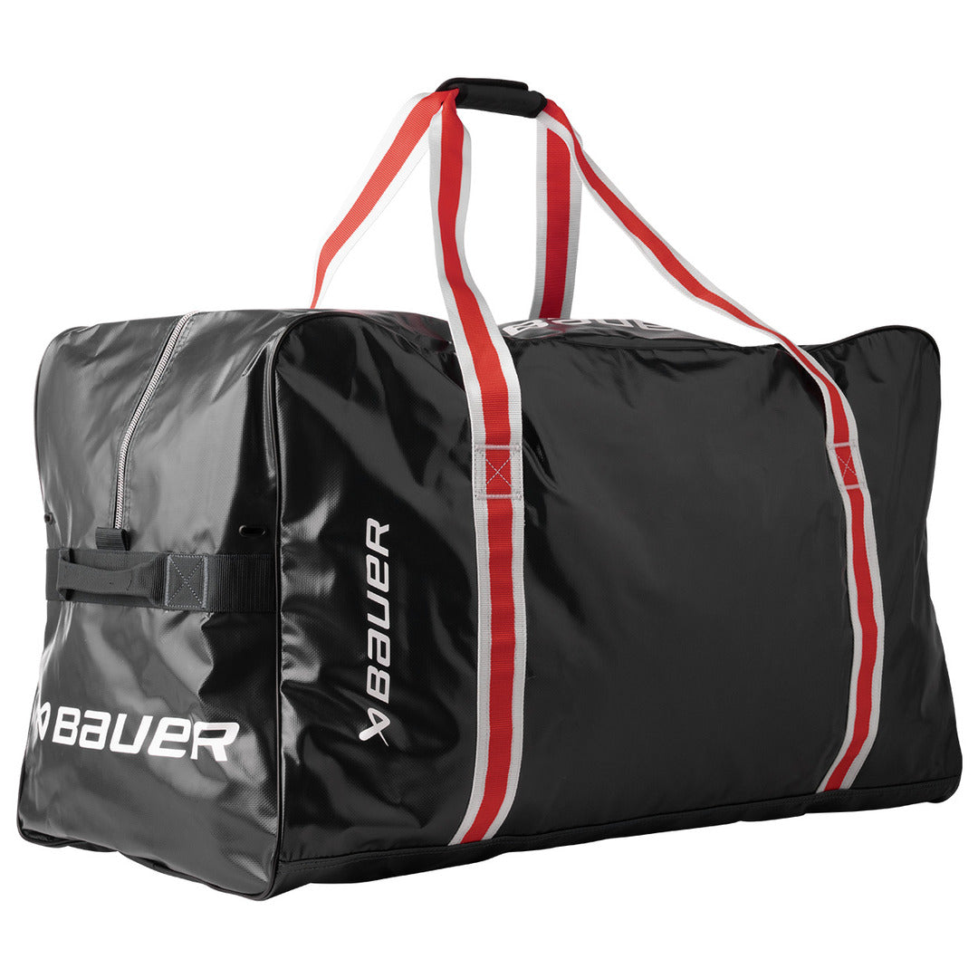 Bauer Senior Pro Hockey Goalie Carry Bag black red