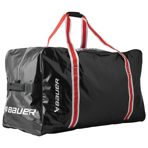 Bauer Senior Pro Hockey Goalie Carry Bag black red
