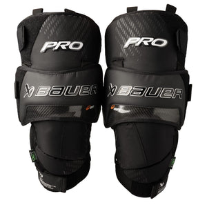 Bauer Senior Pro Hockey Goalie knee Guard black