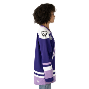 BAUER Senior PWHL Minnesota Frost Home Jersey purple