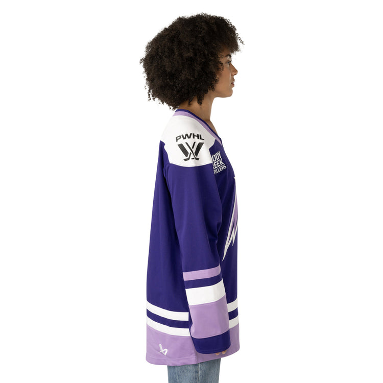 BAUER Senior PWHL Minnesota Frost Home Jersey purple