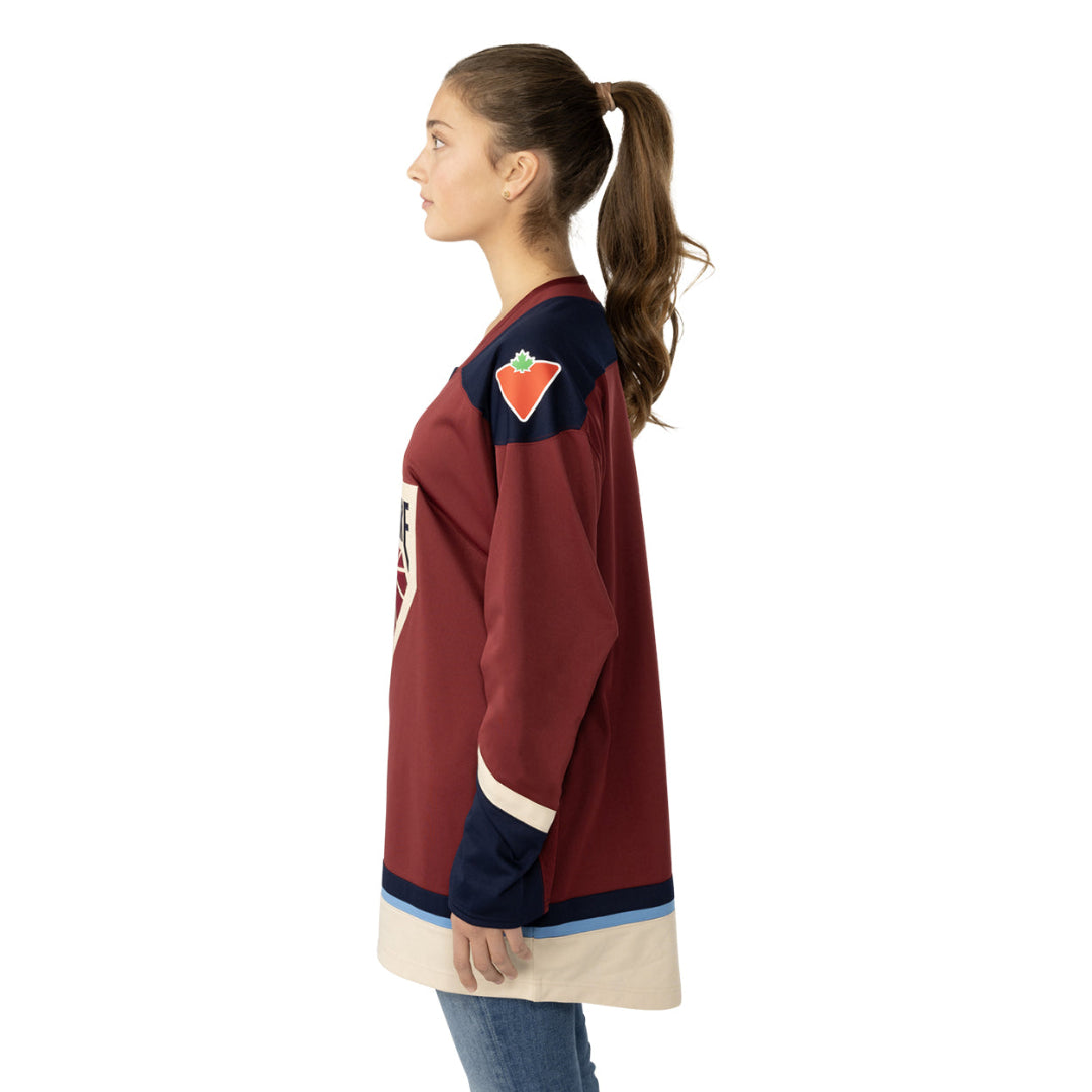 BAUER Senior PWHL Montreal Victoire Home Jersey burgundy