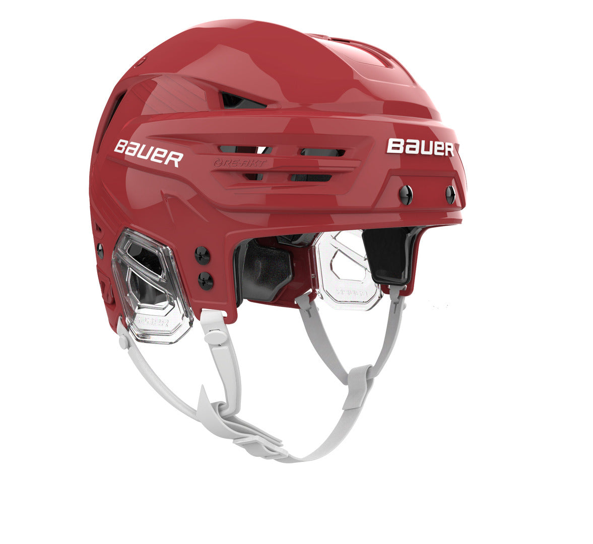 Bauer Senior Re-Akt 90 Hockey Player Helmet red