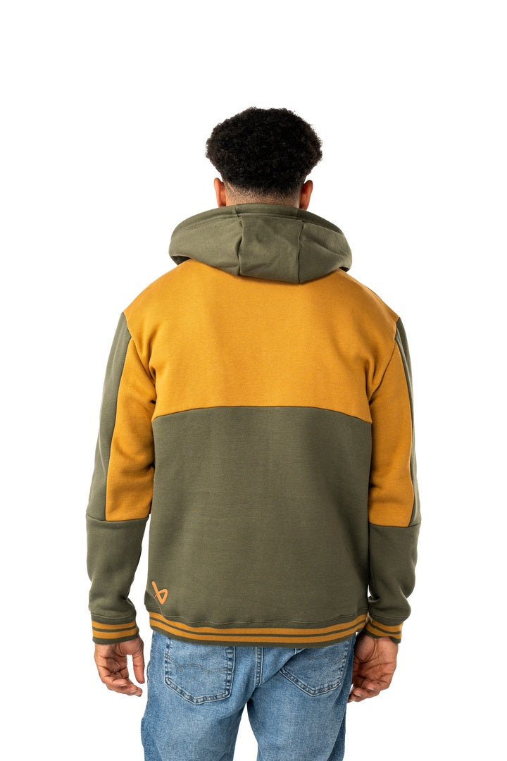 BAUER Senior Seasonal Shift Novelty Hoodie forest green gold yellow