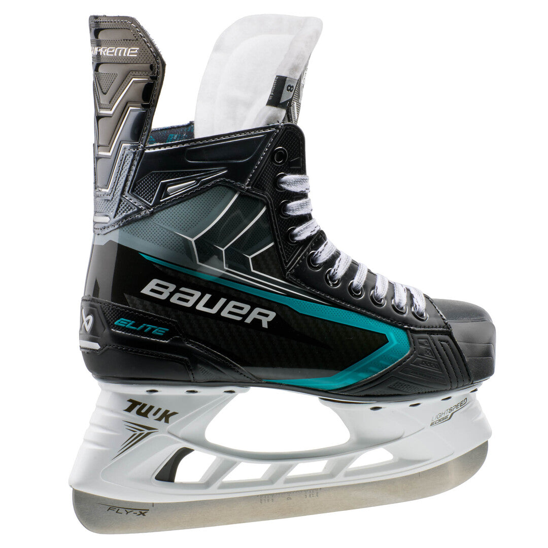 Bauer Senior Supreme Elite Hockey Player Skates black/teal
