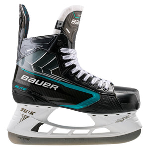 Bauer Senior Supreme Elite Hockey Player Skates black/teal