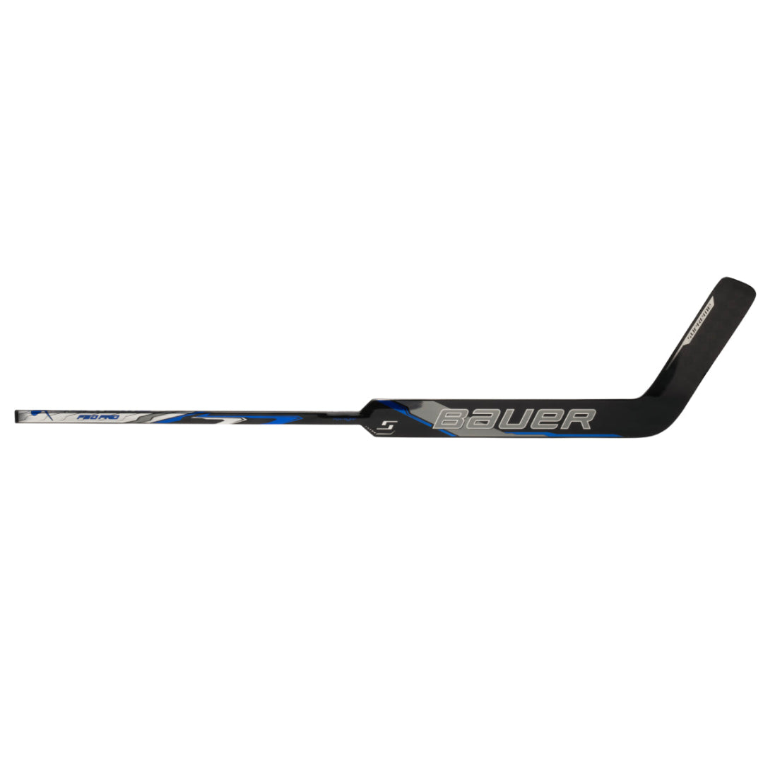 Bauer Senior Supreme F50 Pro Blue Hockey Goalie Stick Front