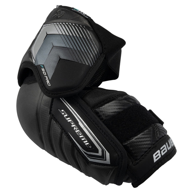 Bauer Senior Supreme F50 Pro Hockey Player Elbow Pad black