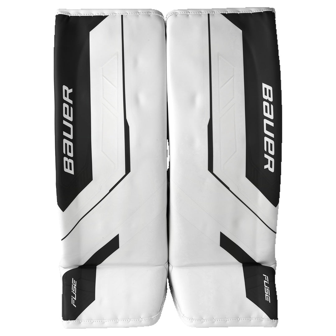 Bauer Senior Supreme Fuse Hockey Goalie Pad white/black