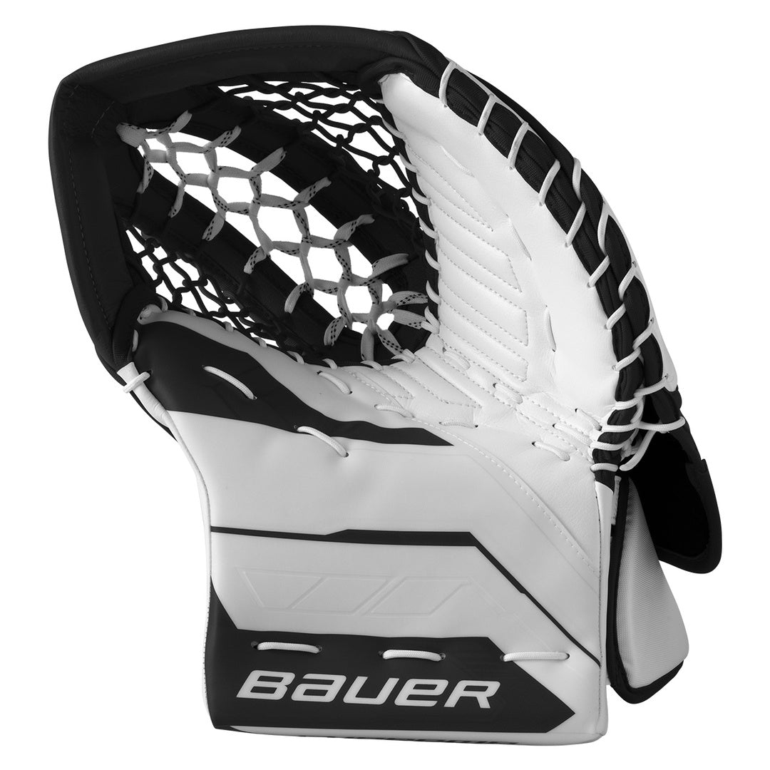 Bauer Senior Supreme Fuse Hockey Goalie Trapper white/black