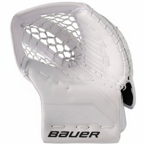 Bauer Senior Supreme Fuse Hockey Goalie Trapper (Intermediate Palm) white