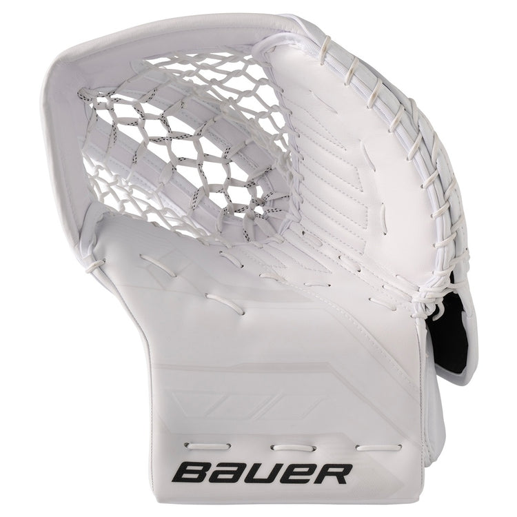 Bauer Senior Supreme Fuse Hockey Goalie Trapper White
