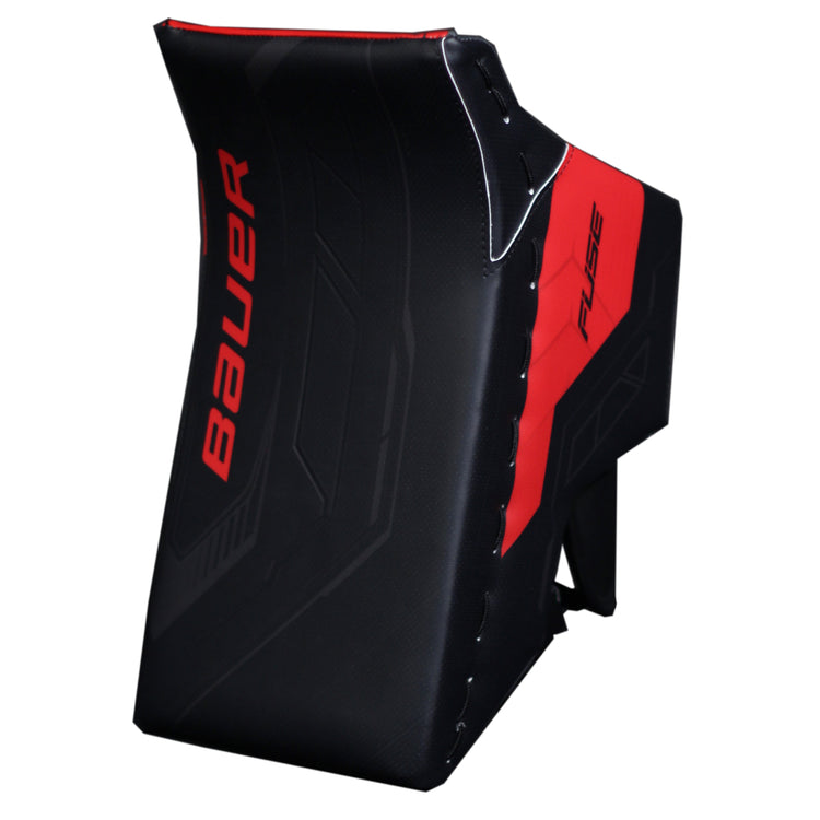 Bauer Senior Supreme Fuse USC Spec Hockey Goalie Blocker Black/Red