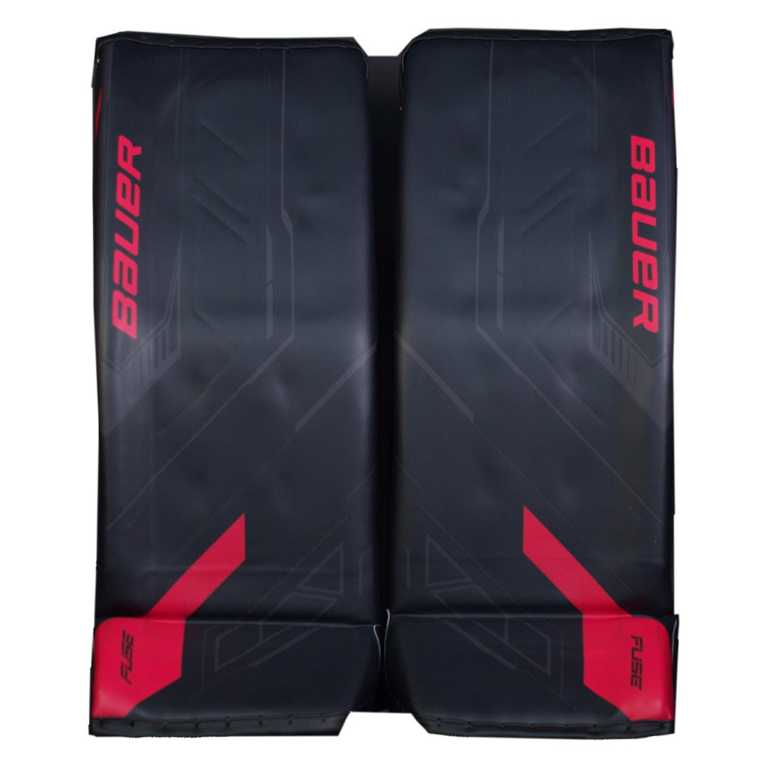 Bauer Senior Supreme Fuse USC Spec Hockey Goalie Pad Black/Red
