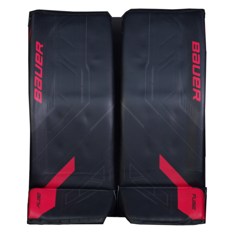 Bauer Senior Supreme Fuse USC Spec Hockey Goalie Pad Black/Red
