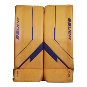 Bauer Senior Supreme Fuse USC Spec Hockey Goalie Pad Sport Gold/Navy