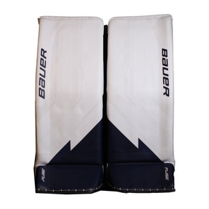 Bauer Senior Supreme Fuse USC Spec Hockey Goalie Pad White/Navy