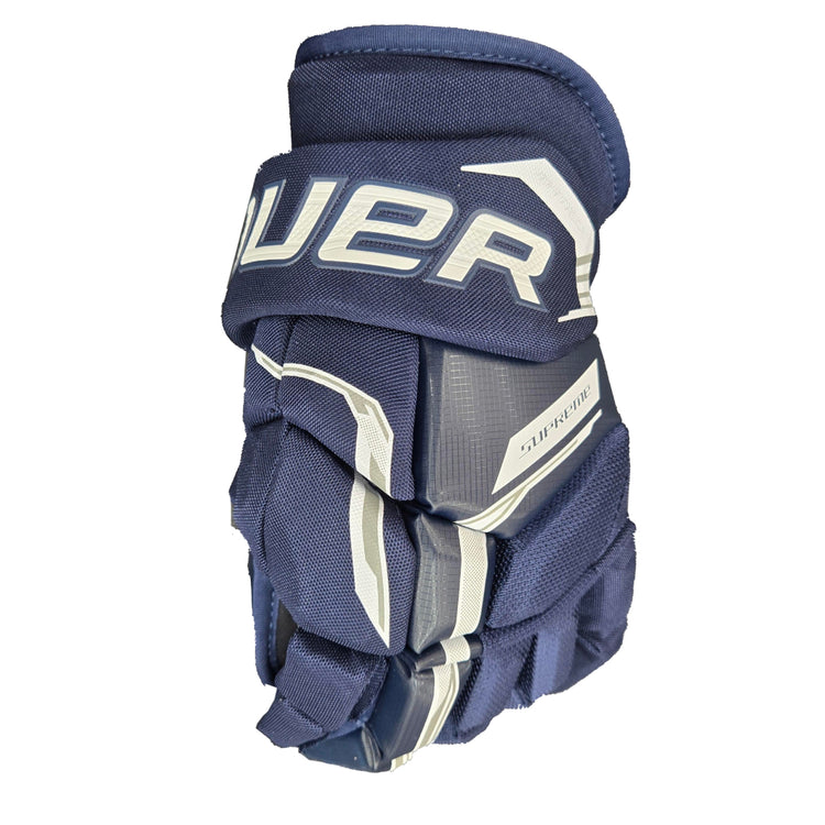 Bauer Senior Supreme Matrix Hockey Player Gloves Navy