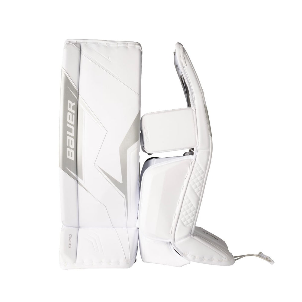 Bauer Senior SV-Pro Hockey Goalie Pad white
