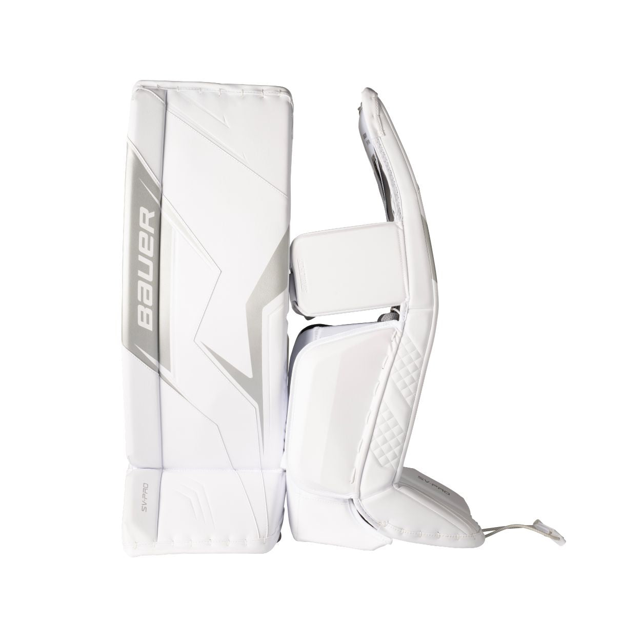Bauer Senior SV-Pro Hockey Goalie Pad white
