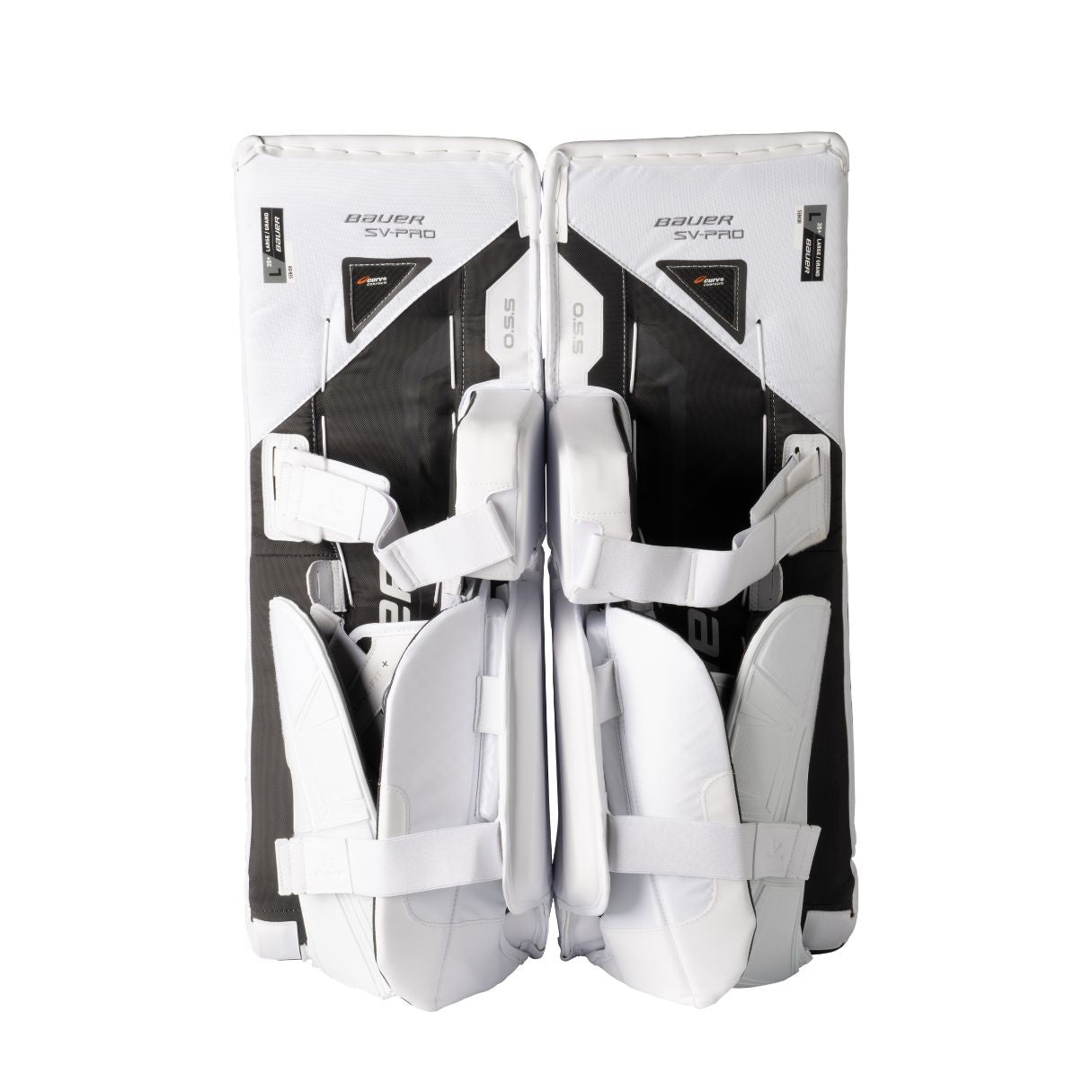 Bauer Senior SV-Pro Hockey Goalie Pad white